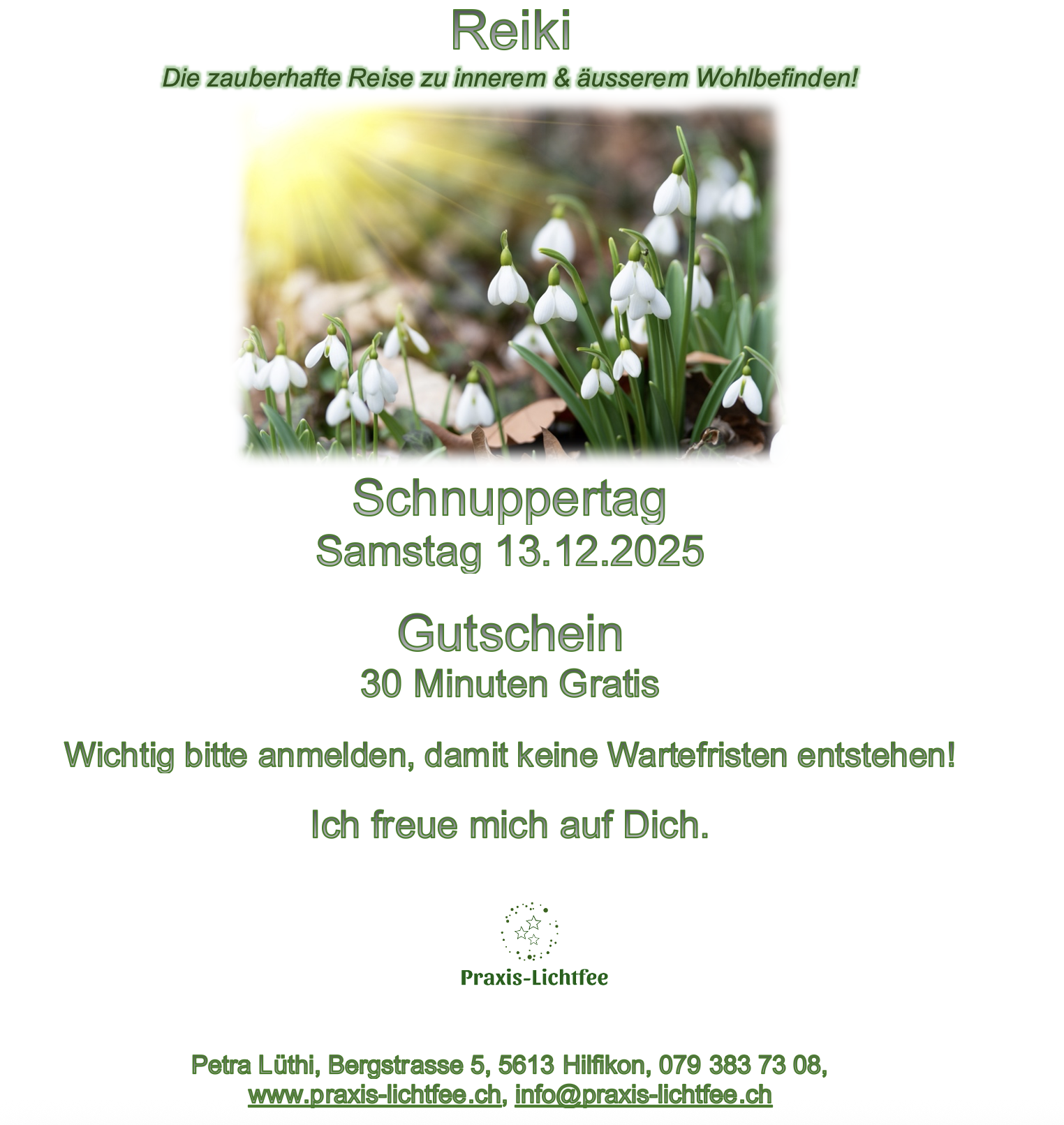Schnuppertag 13.12.2025